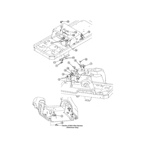 Electrical Diagram and Parts List for 17AI2ACP756  Cub Cadet Lawn Tractor